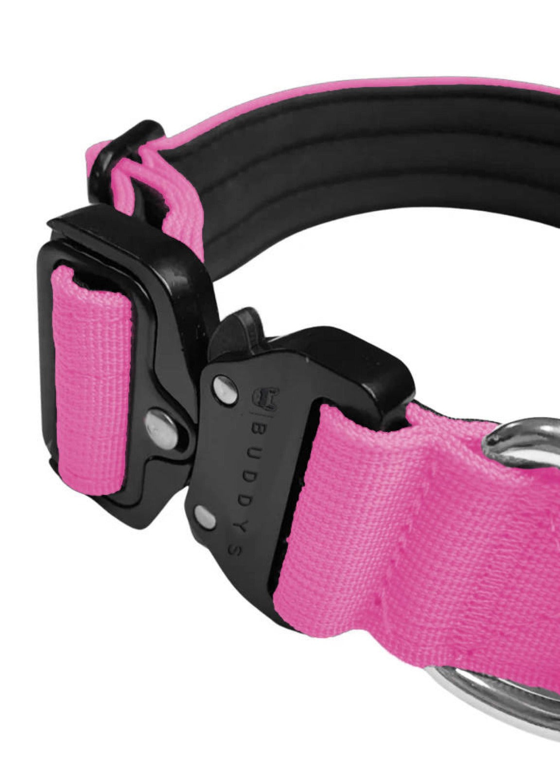 Hot Pink collar with handle